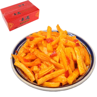 味遇红油萝卜条整箱十斤香辣萝卜干丁条农家自制小咸菜下饭菜酱菜
