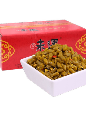 味遇清水整箱十斤下饭自制酸豆角