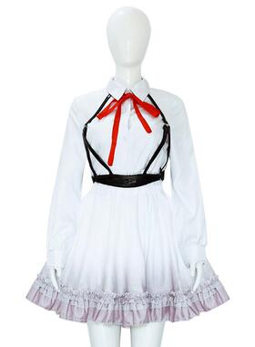 世界计划彩色舞台cos虚拟歌手无人世界RIN初音苿莱白葱cos服