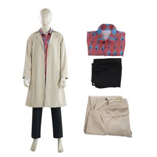 坂本日常C服 南云cos服 卡其色风衣 可常服cosplay表演服工厂