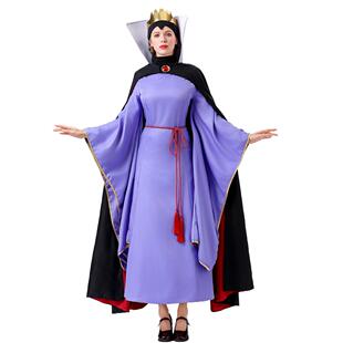 万圣节童话白雪公主cos服恶毒皇后继母后妈cosplay动漫话剧演出服