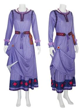 星愿Asha阿莎cos服公主裙舞台电影同款成人儿童连衣裙cosplay服装