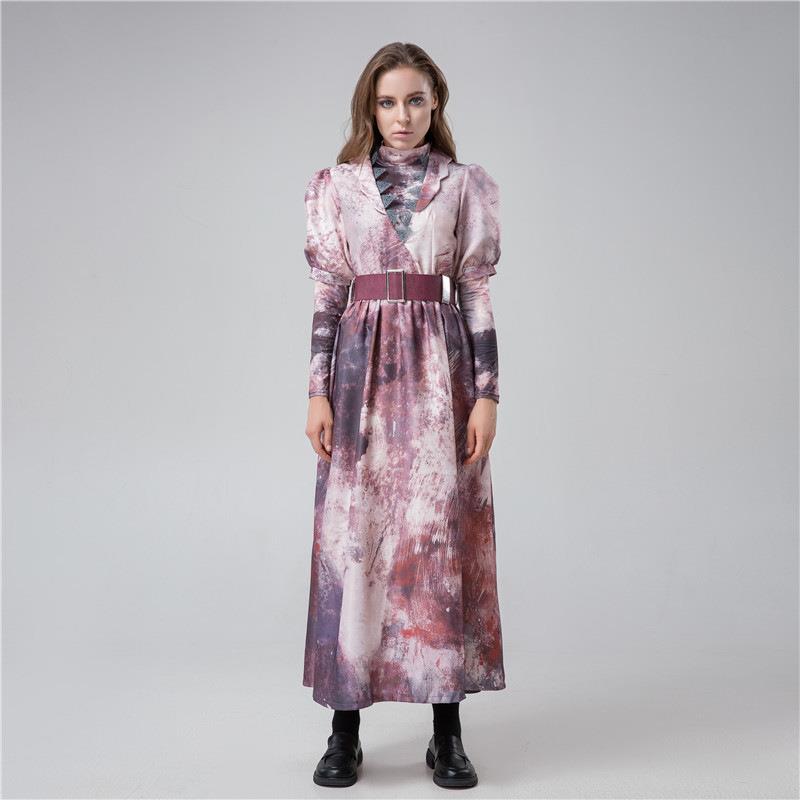 万圣节鬼节服鬼新娘女巫恶魔cos游戏制服ds演出服男女吸血鬼服装