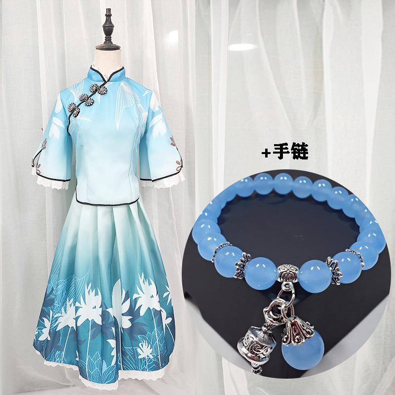 荣耀西施cos 诗语忆江南少女套装 cosplay游戏服 古风服装女