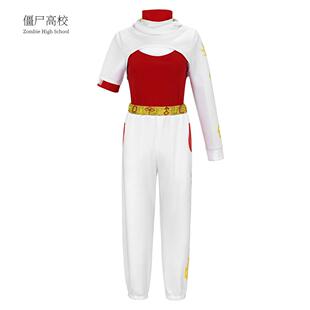 僵尸高校4女孩Nova学院运动校服万圣节电影cosplay舞台表演服