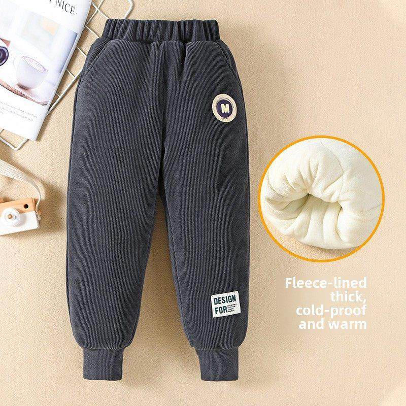 秋冬新款男童体闲裤加绒儿童磨毛棉裤三层夹棉女童保暖裤加厚冬裤,童装/婴儿装/亲子装,裤子,淘宝优惠券,粉丝福利购,淘宝优惠卷