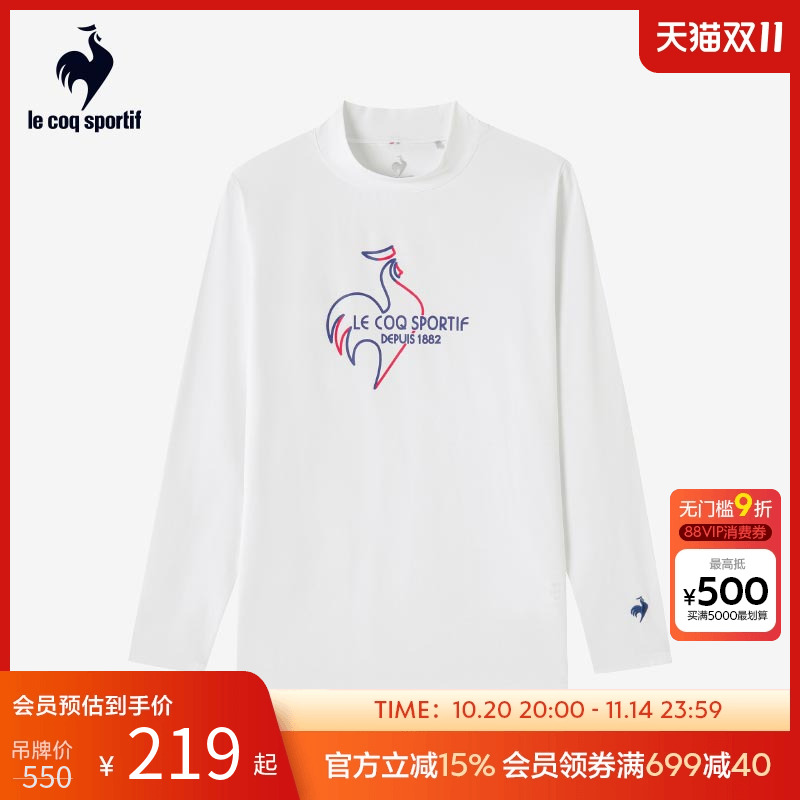 乐卡克法国公鸡女长袖T恤