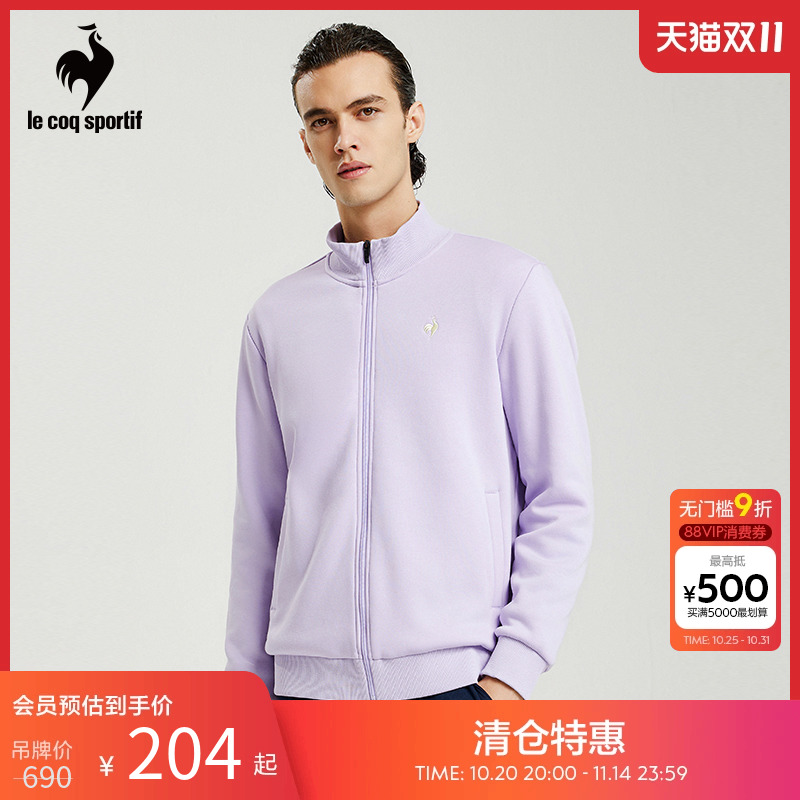 法国休闲外套乐卡克立领