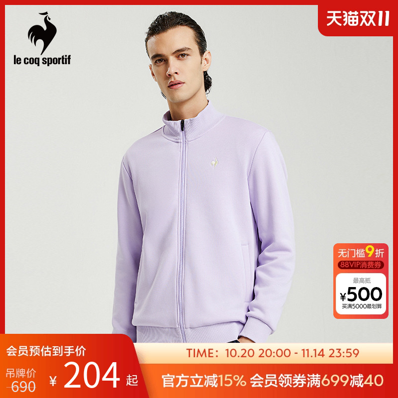 法国休闲外套乐卡克立领