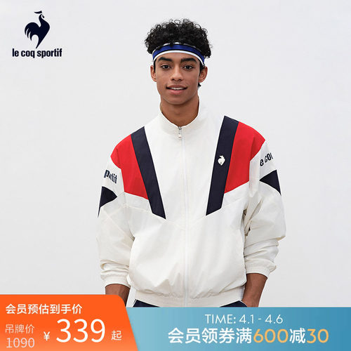 时尚拼接舒适宽松轻薄夹克乐卡克