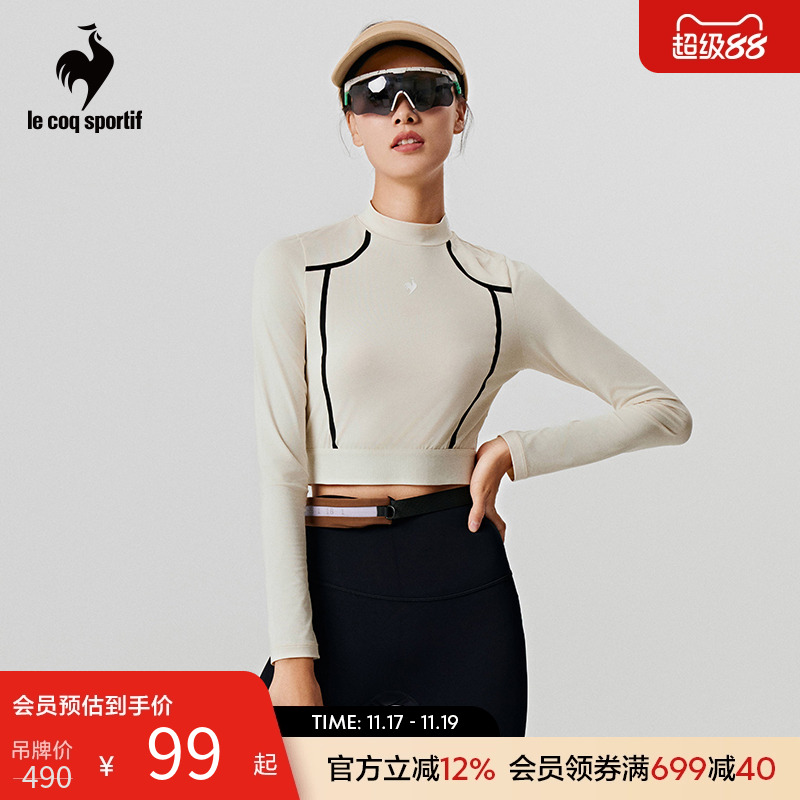 乐卡克法国公鸡秋冬女子短上衣