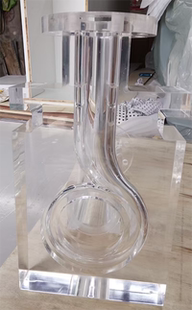 有机玻璃制品高速摄影泵PIV泵透明管道实验设备展示