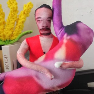 喜人奇妙夜张兴朝老鼠干双高胎铁丝抽象玩偶周边礼物手办搞怪人偶