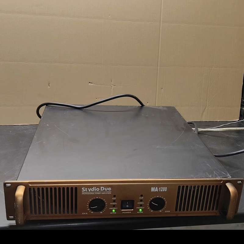 可维修-Stvdio Due MA1200功放机 双声道功率放大器