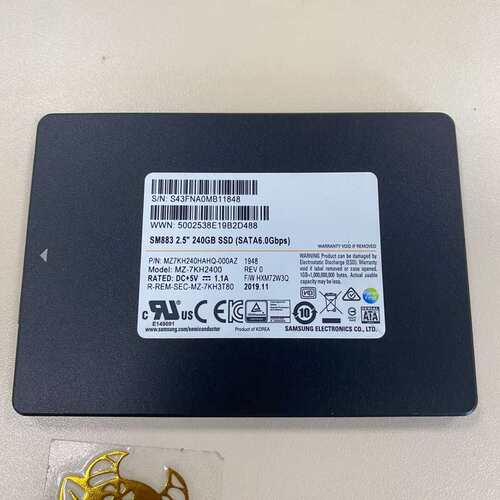 咨询~PM883 240G 台式机 服务器 企业级S