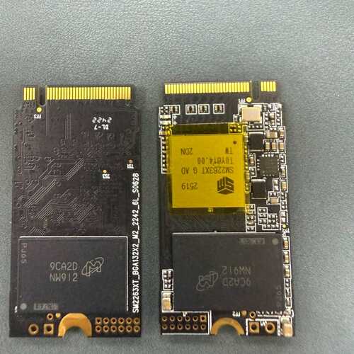 咨询~SM2263XT主控/2242 NVMe/128G片