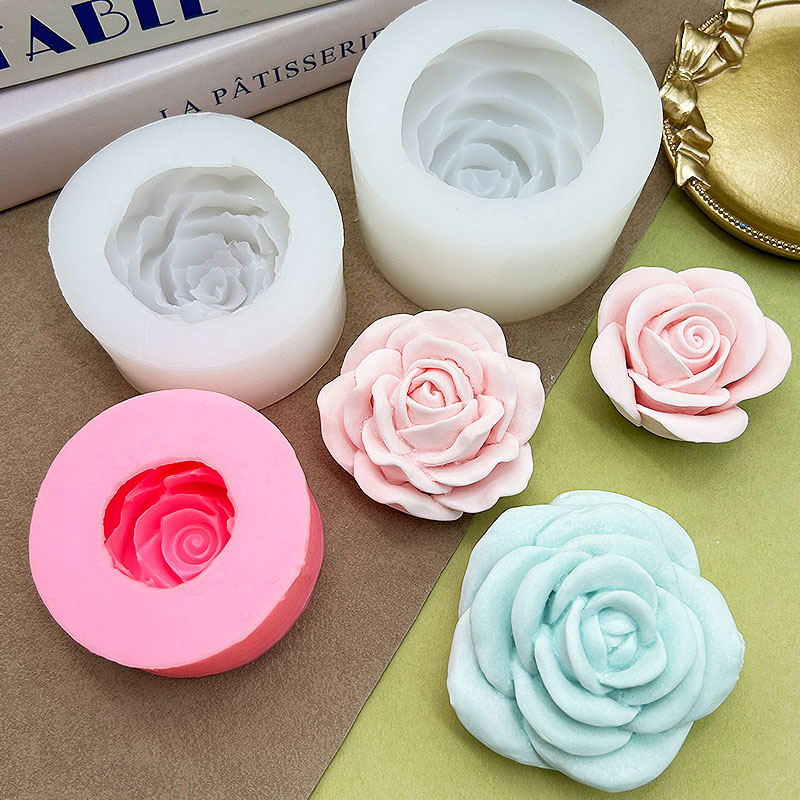 仿真玫瑰造型硅胶模具