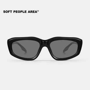 SOFT PEOPLE AREA-CASINO(墨镜)方圆框眼镜太阳镜板材素颜