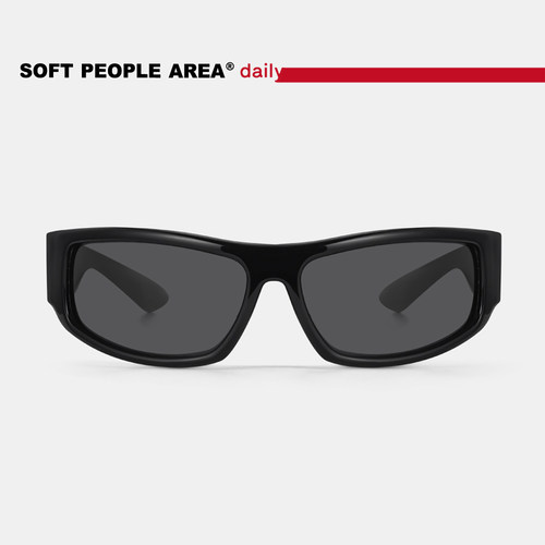 SOFT PEOPLE AREA-daily LESS(墨镜)简约环绕式运动眼镜太阳镜
