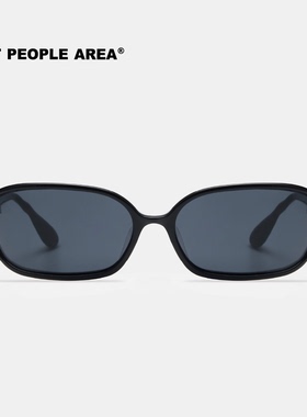 SOFT PEOPLE AREA-COR（墨镜）椭圆方框弧面复古板材太阳镜墨镜