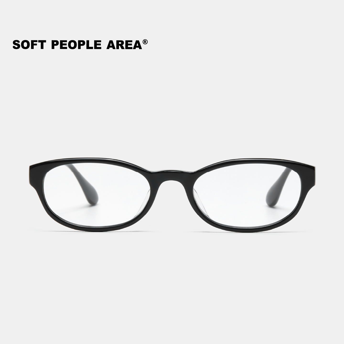 SOFT PEOPLE AREA-SON（光学）椭圆小框复古板材镜框眼镜