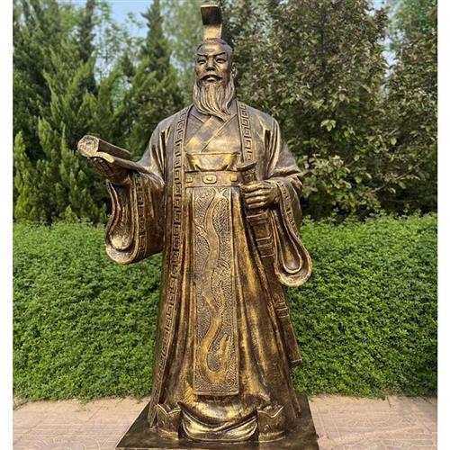 玻璃钢仿铜民俗人物雕塑定制铸铜现代人物户外园林广场商业街摆件