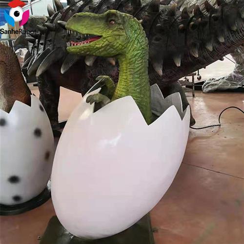 大型仿真玻璃钢雕塑厂家仿真恐龙蛋模型仿真玻璃钢龙蛋制作公司