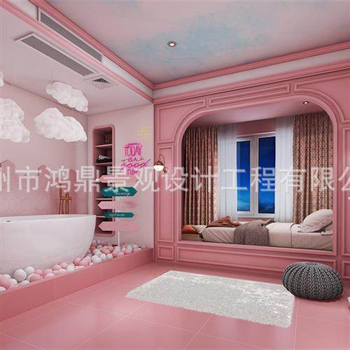 广州景观设计施工GRC儿童游乐场所卡通奇特可爱门头室内酒店装饰