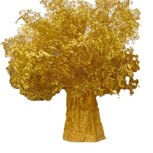 厂家供应仿真树植物寺庙装饰许愿树榕树商场景区室外造型树木道具