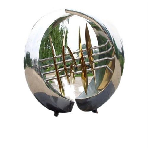 不锈钢雕塑大型景观工程玻璃钢雕塑制作园林景观户外LOGO抽象雕塑