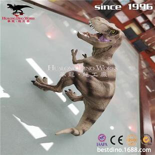 地摊恐龙玩具模型摆件仿真恐龙模型厂家玻璃钢可爱小恐龙儿童玩具