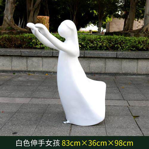 欧式天使玻璃钢雕塑婚庆道具装饰工艺品户外园林房地产商场别墅