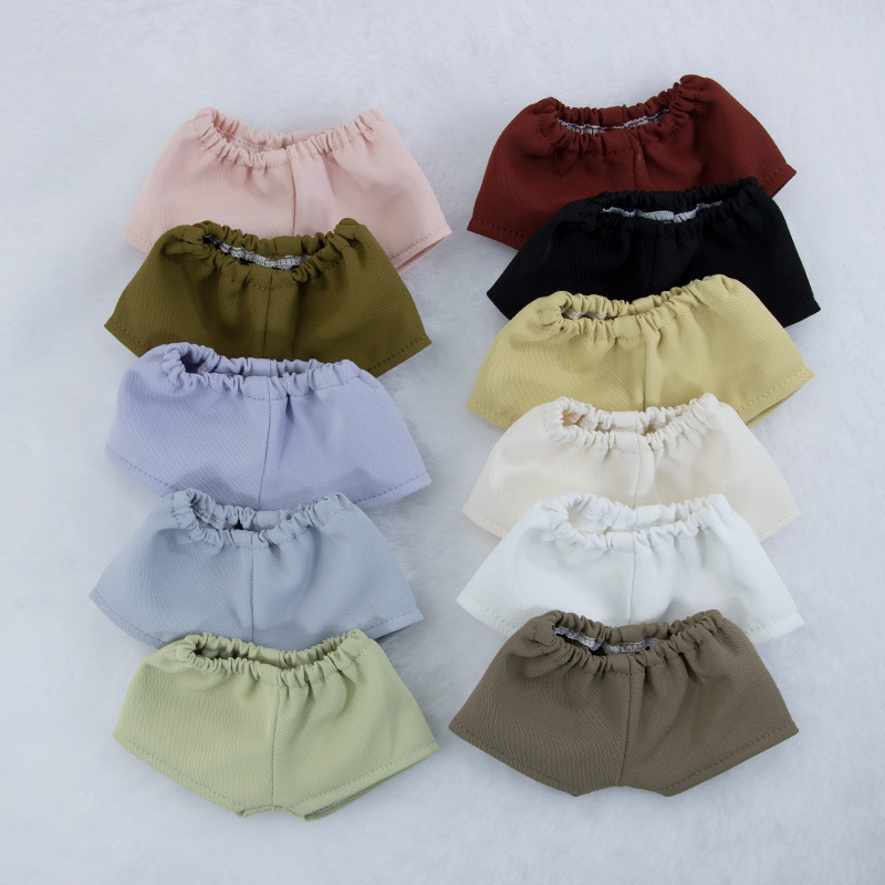 10cm20cm棉花娃娃裤子娃裤短裤15厘米玩偶公仔休闲裤娃衣配饰现货