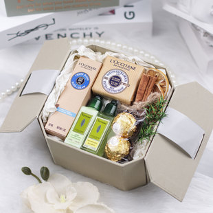 高档实用欧舒丹礼盒结婚伴手礼女伴娘生日公司年会商务开业小礼物