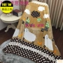 Đặc biệt cung cấp bán hàng trực tiếp mùa thu và mùa đông flannel chăn nhung vàng dày viền cảm giác ấm áp bông bông chăn thường - Ném / Chăn mền lông cừu cho bé