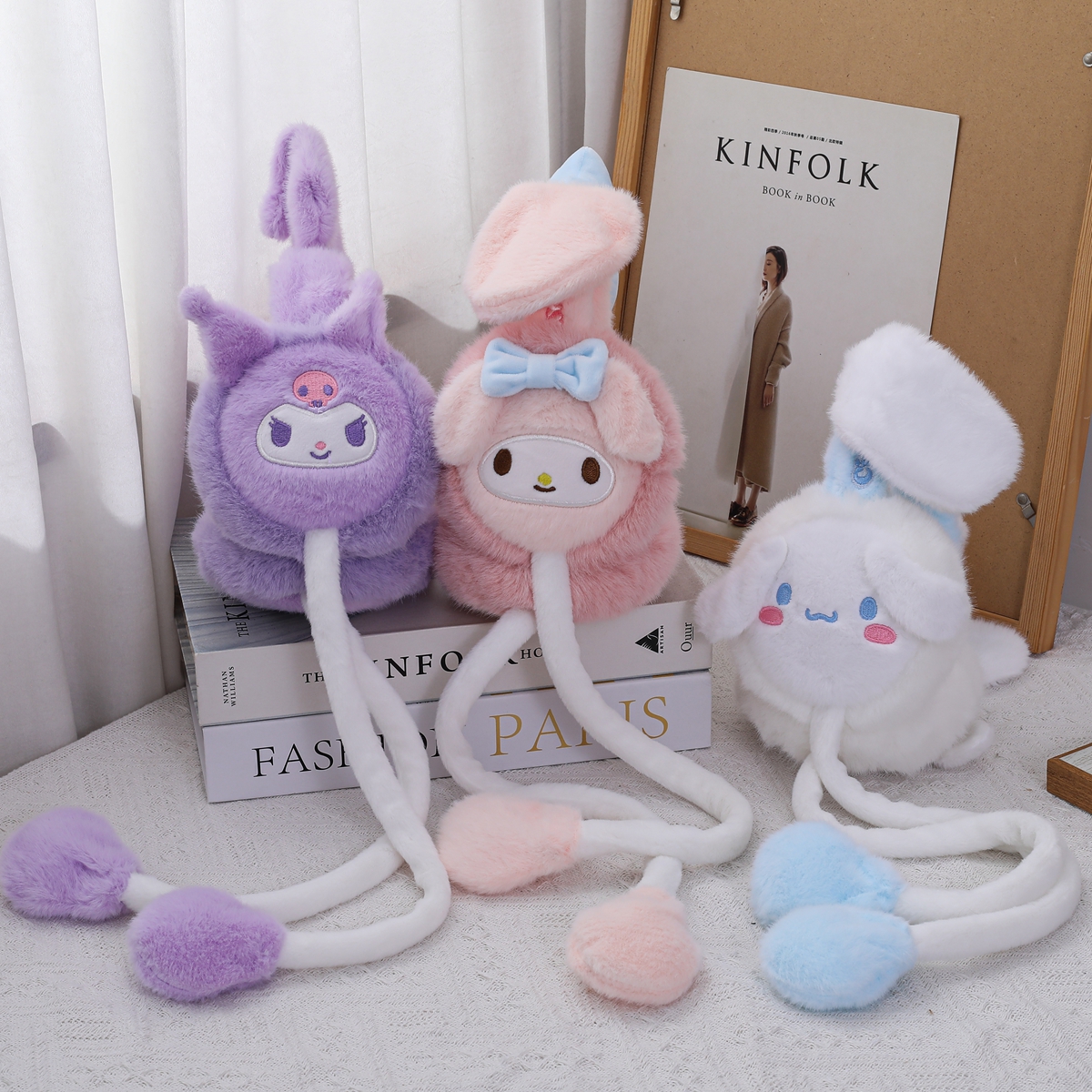 三丽鸥儿童耳罩女童可爱冬季保暖