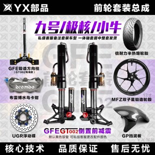 狙击者GFE GT002前轮套装九号MZ/M3小牛FX/NX极核AE4/AE5前减震