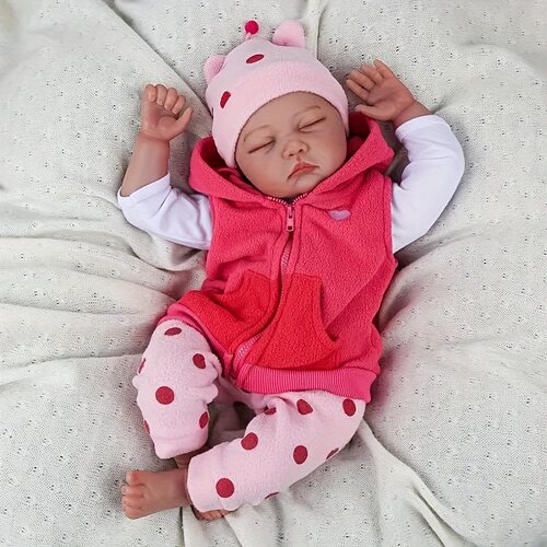42/55厘米仿真重生娃娃布身 Reborn doll 儿童过家家玩具
