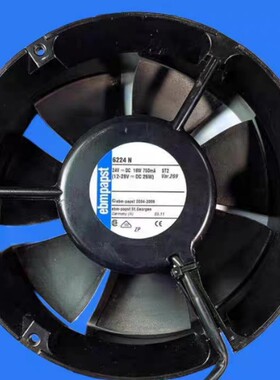 6224N变频器用风机风扇 17251 全圆 24VDC 18W  750MA