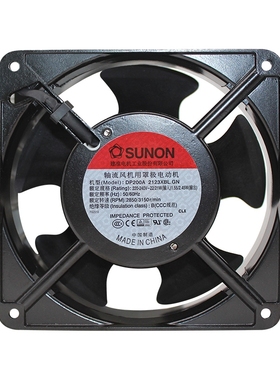 全新建准SUNON DP201A 2123HBL  12038 220V AC 散热风机 50/60HZ