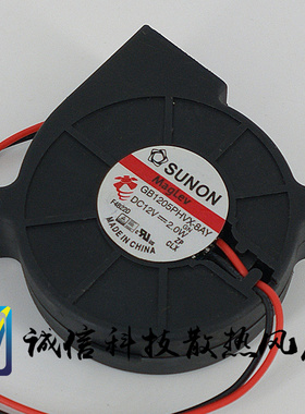 原装SUNON GB1205PHVX-8AY 12V 2W 5015加湿器舞台灯光鼓风机风扇