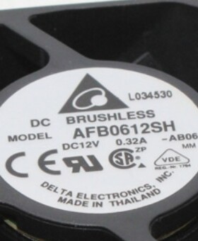 AFB0612SH 台达 6025 12V 0.32A 6CM PWM温控 双滚珠电源散热风扇