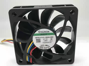 SUNON S99全新原装 6015 12V 4线 建准MF60151VX 1.98W 1Q04U