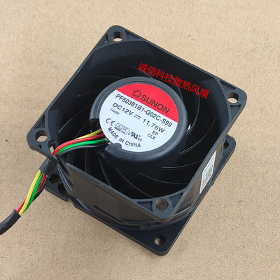 PF60381B1BX-07D02/04Q000C1000U0000/090-A/S/G99H9 散热风扇12V