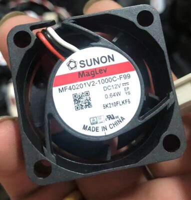 MF40201V2-1000C-F99 /G990建准SUNON 4020 12V 4CM静音散热风扇