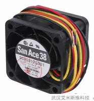 9GV0312G301 SANACE FANS - 轴流风扇, 12 VDC, DC, 38 mm, 28 m