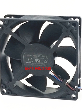 全新原装台达 8025 8CM AUB0812H-E 12V 0.30A明基投影仪散热风扇