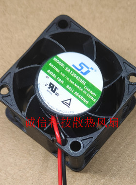 SJ全新SA120428BL DC 12V伏 0.36A 4cm厘米 4028 大风量散热风扇