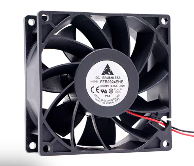 全新台达FFB0924EHE 24V 0.75A 9038 9CM ABB变频器散热风扇9238