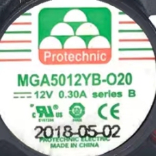 永立MGA5012YB-O20 5020 12V 0.30A 5cm双滚珠 机箱风扇大风量